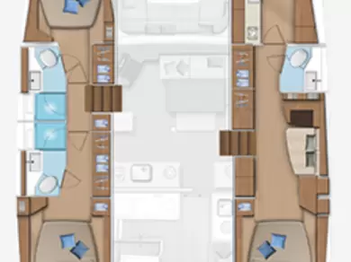 Hyr en Lagoon Lagoon 46 Portocolom 