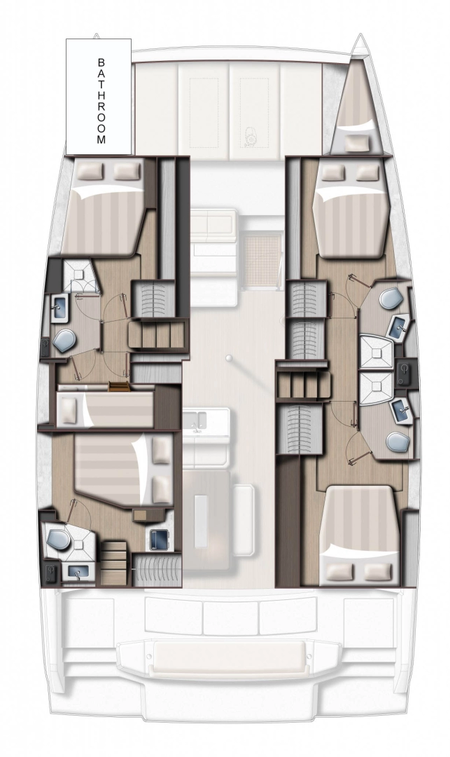 Hyra Katamaran  med eller utan skeppare Bali Marsh Harbour 