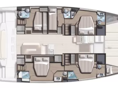 Bali Bali 4.8 charter bareboat eller skeppad i Eden Island