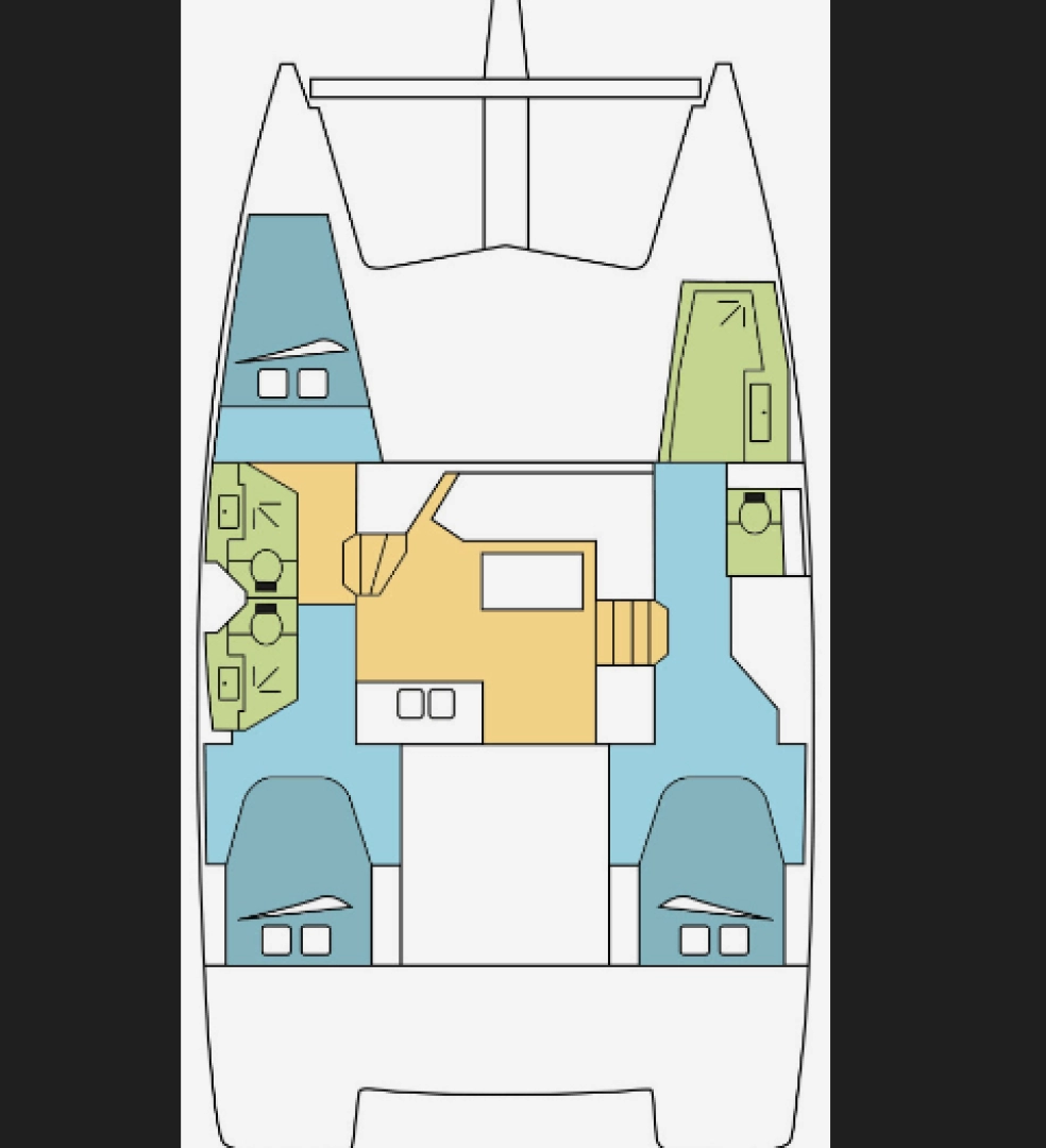 Hyra Katamaran  med eller utan skeppare Fountaine Pajot Road Town 