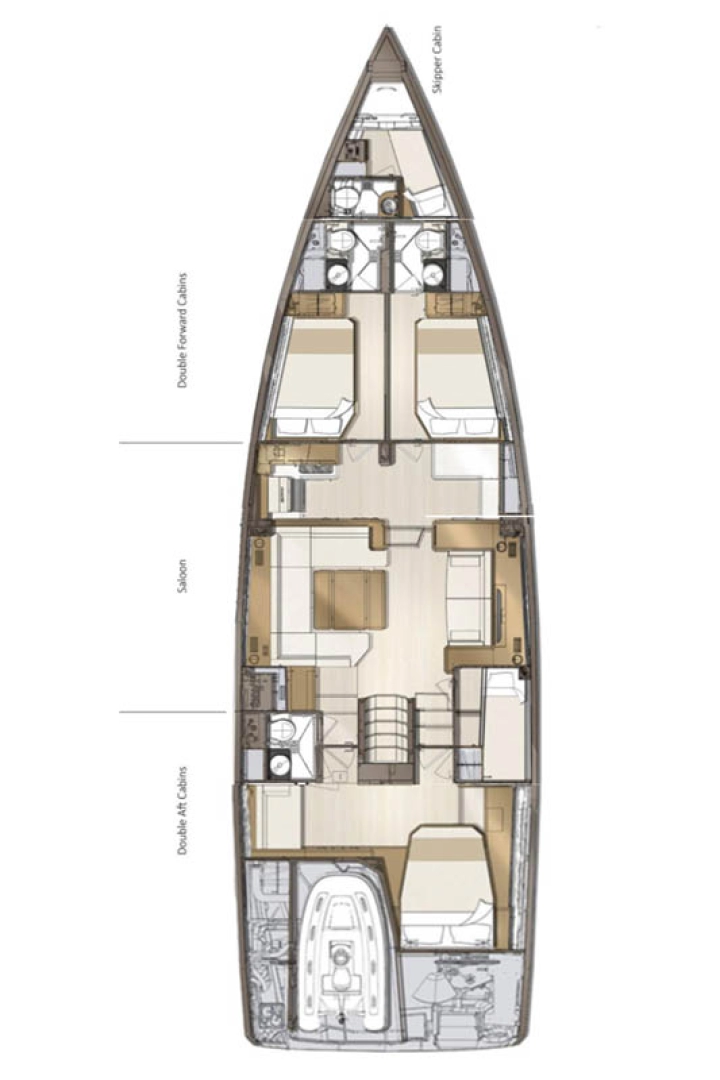 Uthyrning Elliniko  - Jeanneau Jeanneau 60 av Samboat 