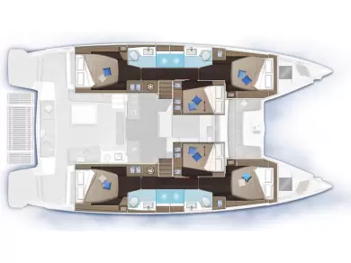 Yacht charter Marsh Harbour billig Lagoon 51