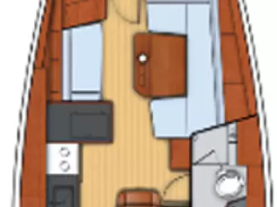 Uthyrning Segelbåt  i Gocek - Bénéteau Oceanis 41.1