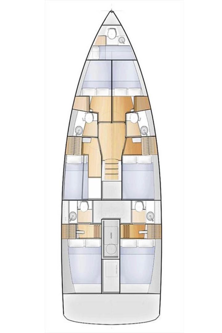 Yacht charter Donji Seget billig Sun Loft 47