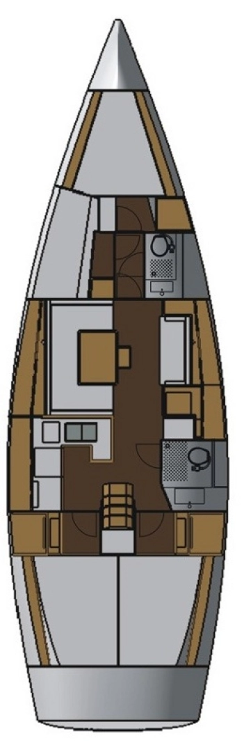 Båtuthyrning Salona Salona 44 i Kaštela på Samboat 