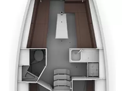 Yacht charter Split  billig Cruiser 34