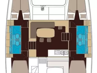 Uthyrning Katamaran  Lagoon med en båtlicens 