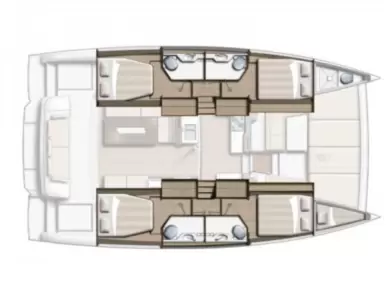 Yacht charter Biograd Na Moru billig Bali 4.2