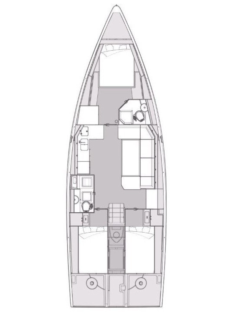 Uthyrning Segelbåt  Elan med en båtlicens 
