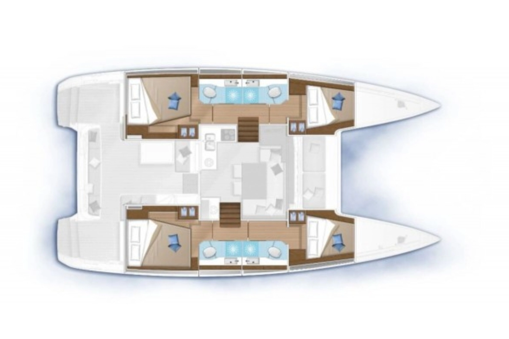 Yacht charter Biograd Na Moru billig Lagoon 40