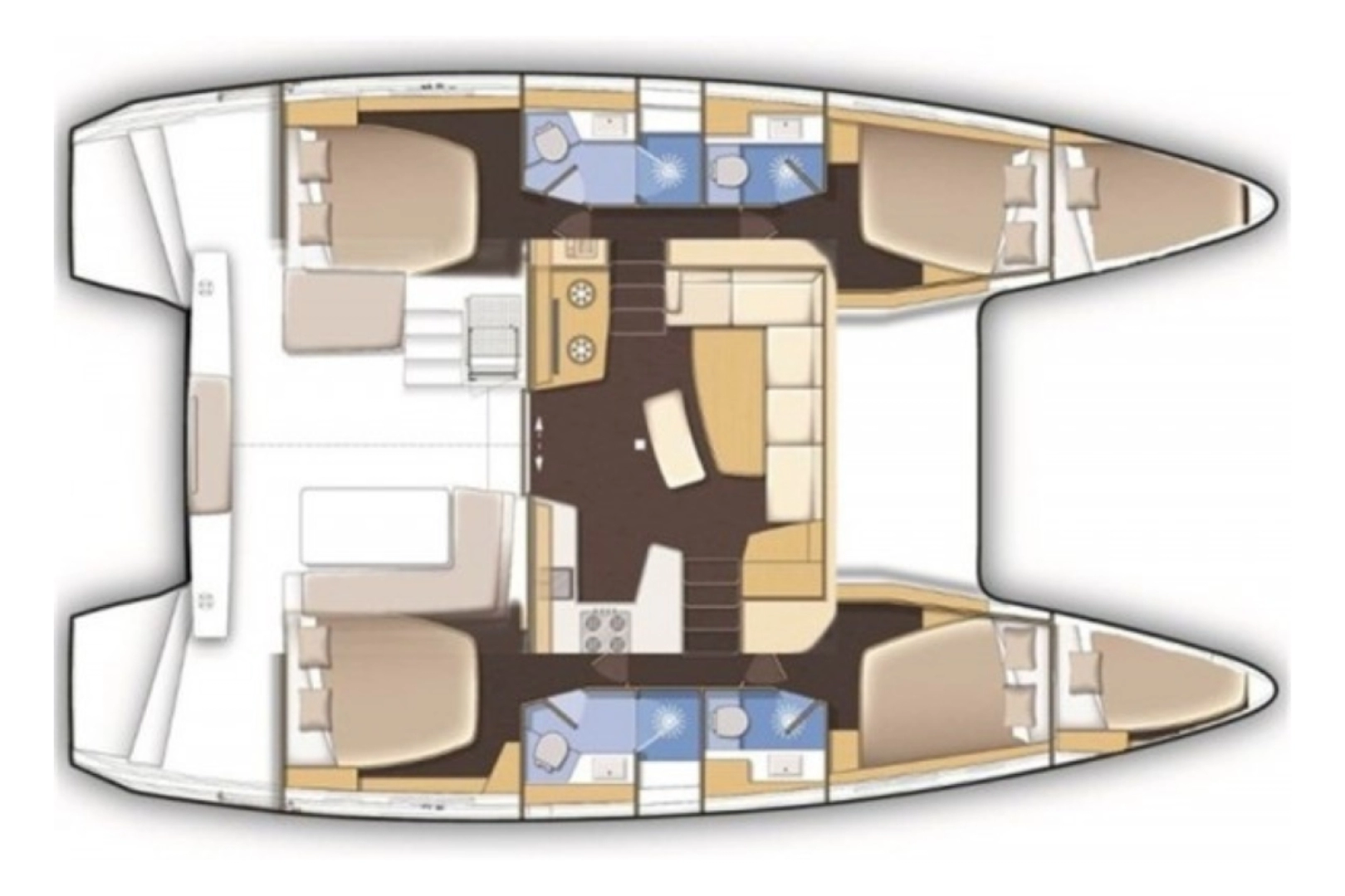 Båtuthyrning Lagoon Lagoon 42 i Biograd Na Moru på Samboat 