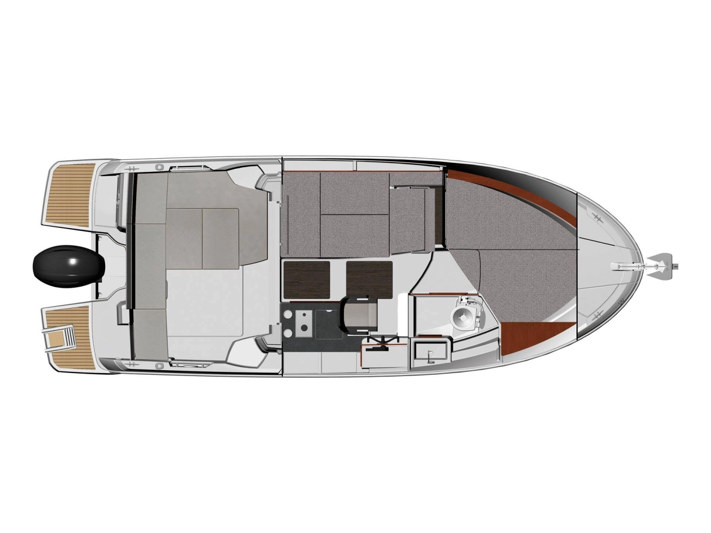 Yacht charter Biograd Na Moru billig Merry Fisher 795