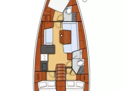 Yacht charter Biograd Na Moru billig Oceanis 41.1