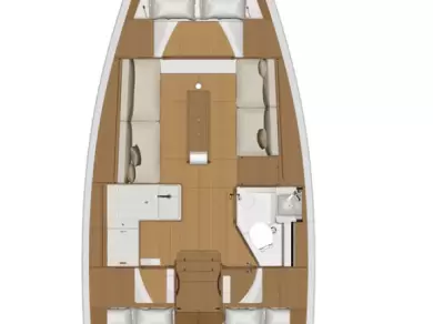 Yacht charter Sukošan billig Dufour 360 Grand Large