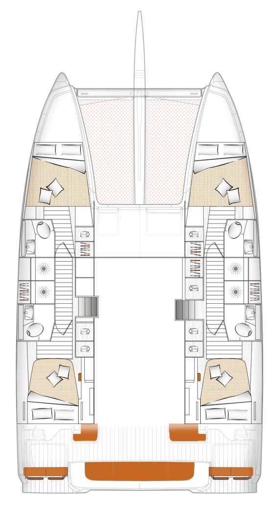 Yacht charter Lefkáda billig Excess 14
