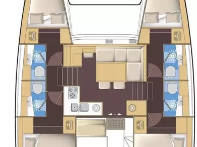 Katamaran  för uthyrning Kos  till det bästa priset 