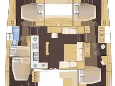 Båtuthyrning Lagoon Lagoon 52 F i Gouvia på Samboat 