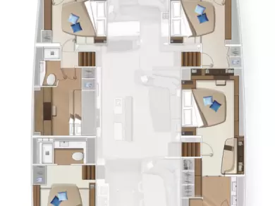 Lagoon Lagoon Sixty 5 charter bareboat eller skeppad i Alimos