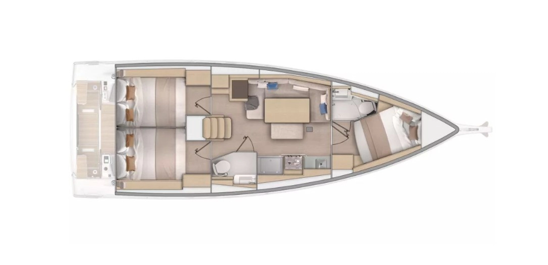 Båtuthyrning Bénéteau Oceanis 37.1 i Skradin på Samboat 