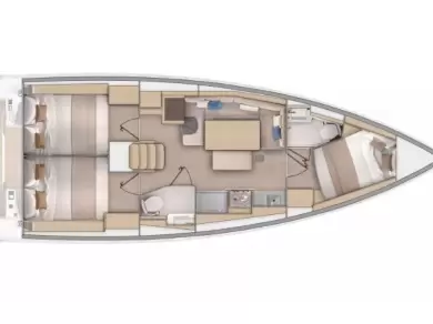 Båtuthyrning Bénéteau Oceanis 37.1 i Skradin på Samboat 