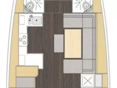 Yacht charter Gocek billig Bavaria C46