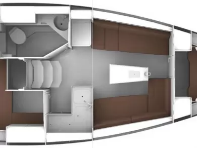 Uthyrning Segelbåt  Bavaria med en båtlicens 