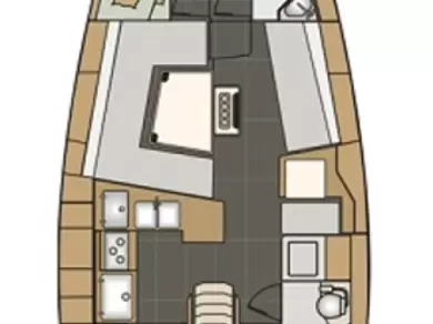 Elan Impression 45 charter bareboat eller skeppad i Zadar