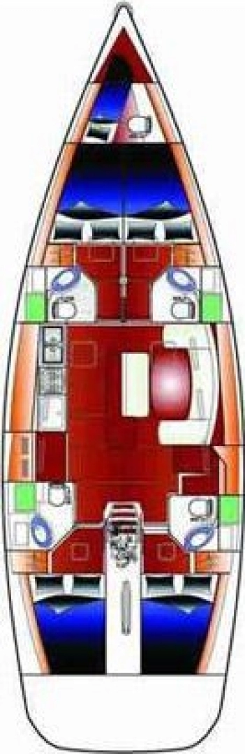 Yacht charter Anzio billig Cyclades 50.4