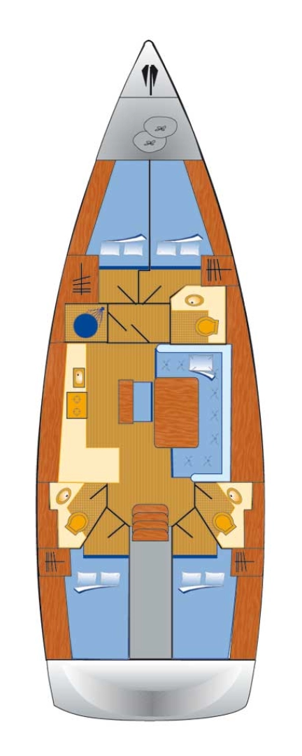 Hyr en Bavaria Cruiser 46 Rogoznica 