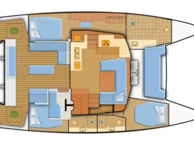 Hyr en Fountaine Pajot Elba 45 Pula  