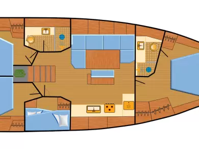 Hyr en Hanse Hanse 460 Punat 