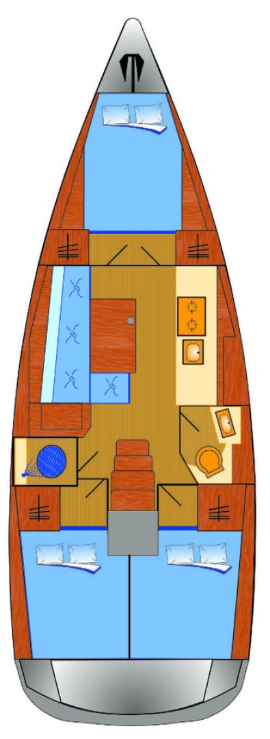Hyr en Bénéteau Oceanis 38.1 Punat 