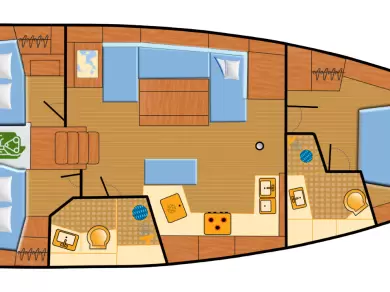 Hyr en Bénéteau Oceanis 40.1 Rogoznica 