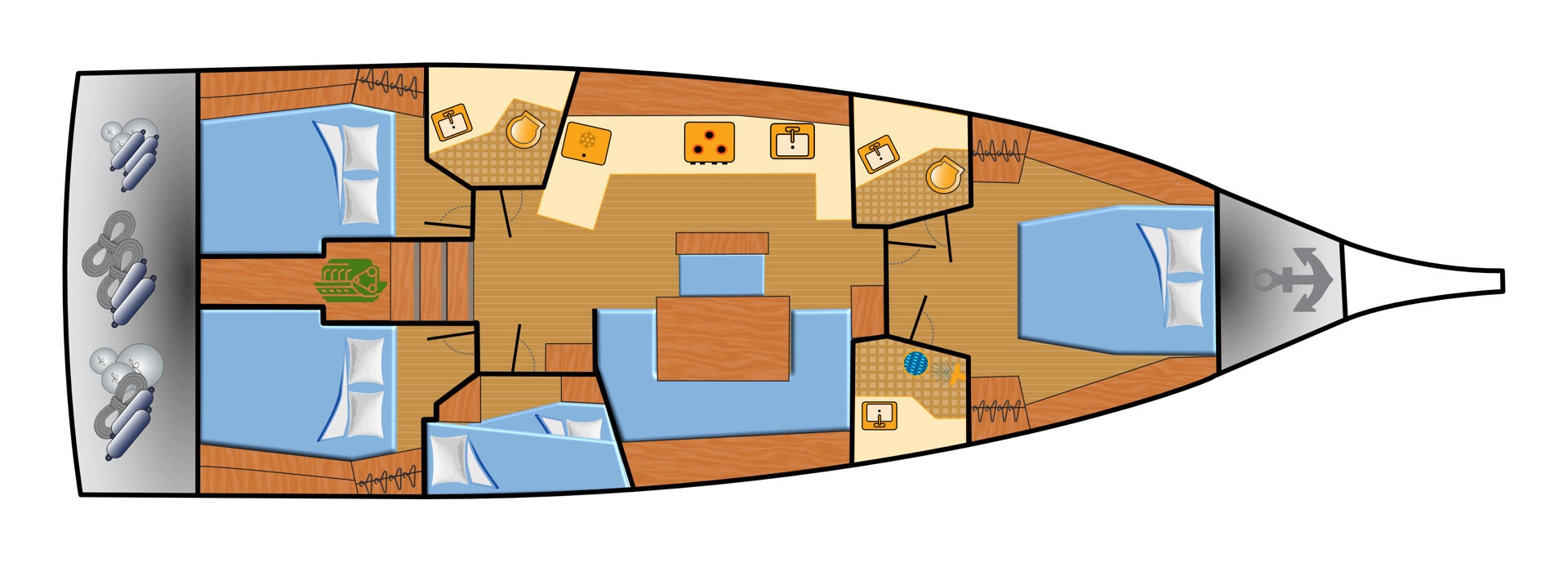 Båtuthyrning Bénéteau Oceanis 46.1 i Punat på Samboat 