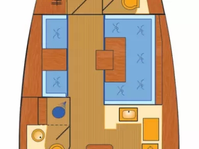 Båtuthyrning Jeanneau Sun Odyssey 419 i Rogoznica på Samboat 