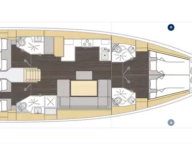 Bavaria Bavaria C46 charter bareboat eller skeppad i Alimos