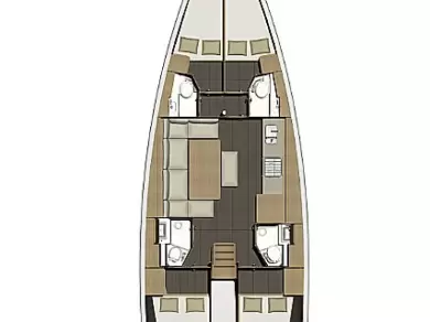 Yacht charter Lefkáda billig Dufour 460 Grand Large