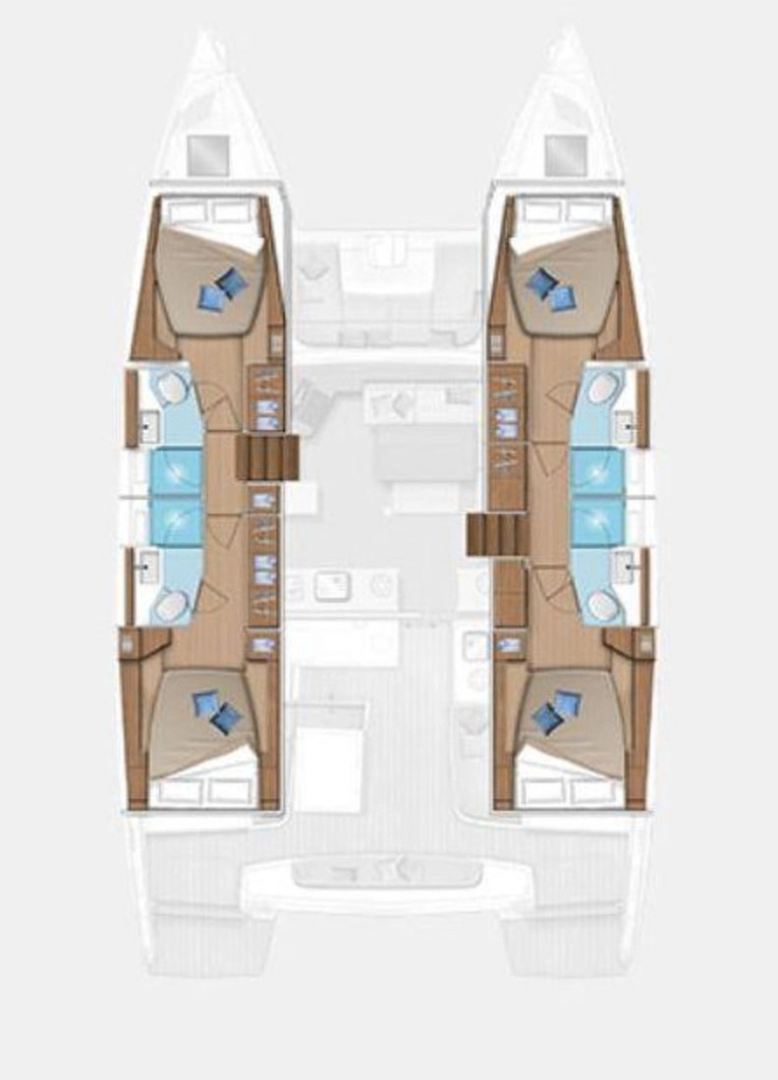Katamaran  för uthyrning Gouvia till det bästa priset 