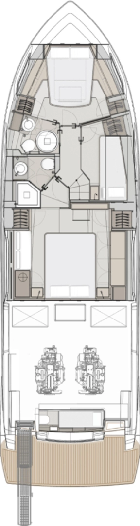 Båtuthyrning Ferretti Ferretti Yachts 500 i Podstrana på Samboat 