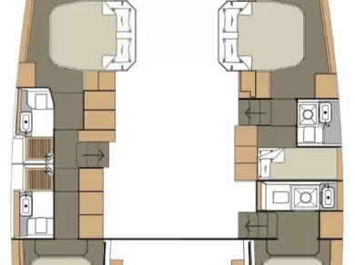 Uthyrning Primošten  - Dufour Dufour Catamarans 48 Sail av Samboat 