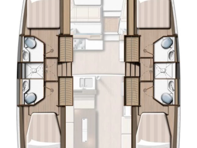 Uthyrning Katamaran  Bali med en båtlicens 