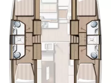 Uthyrning Katamaran  Bali med en båtlicens 