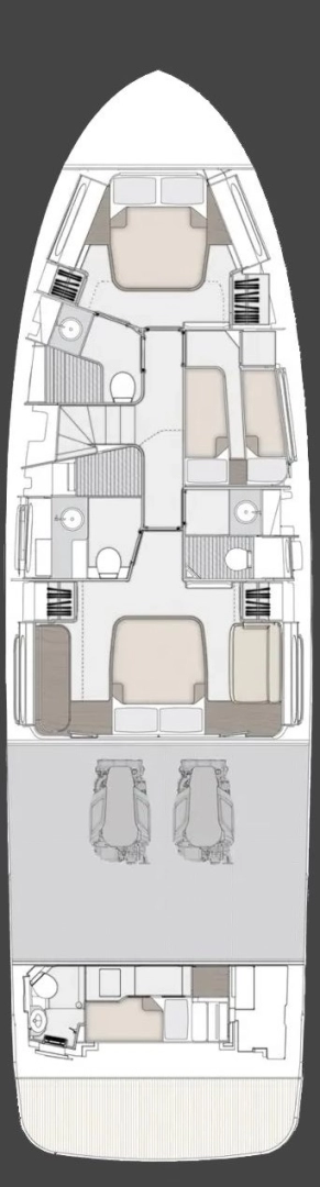 Lyx yacht för uthyrning Podstrana till det bästa priset 