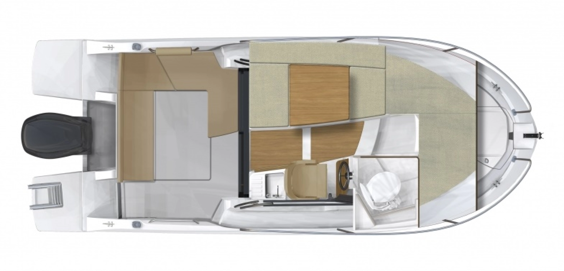 Uthyrning Motorbåt  i Biograd Na Moru - Bénéteau Antares 8 OB