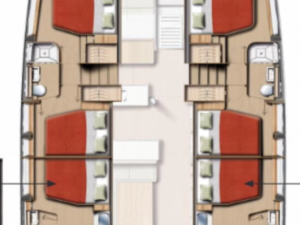 Båtuthyrning Bali Bali 5.2 - 6 + 2 cab. i Rogoznica på Samboat 