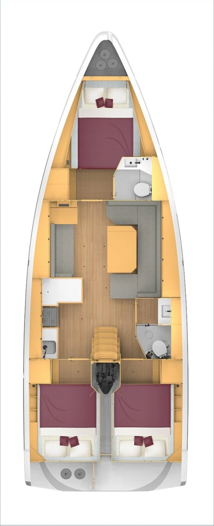 Uthyrning Biograd Na Moru - Bavaria Bavaria C42 av Samboat 
