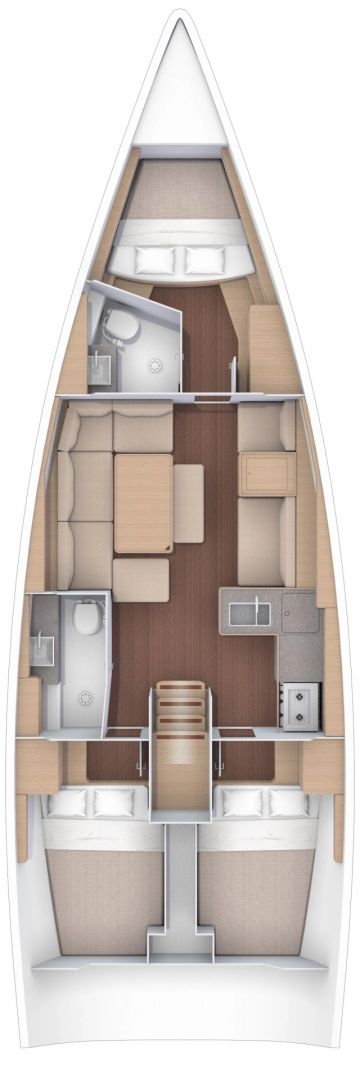 Båtuthyrning Dufour Dufour 412 Grand Large i Trogir  på Samboat 
