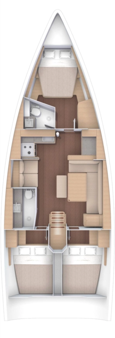 Båtuthyrning Dufour Dufour 430 i Šibenik  på Samboat 