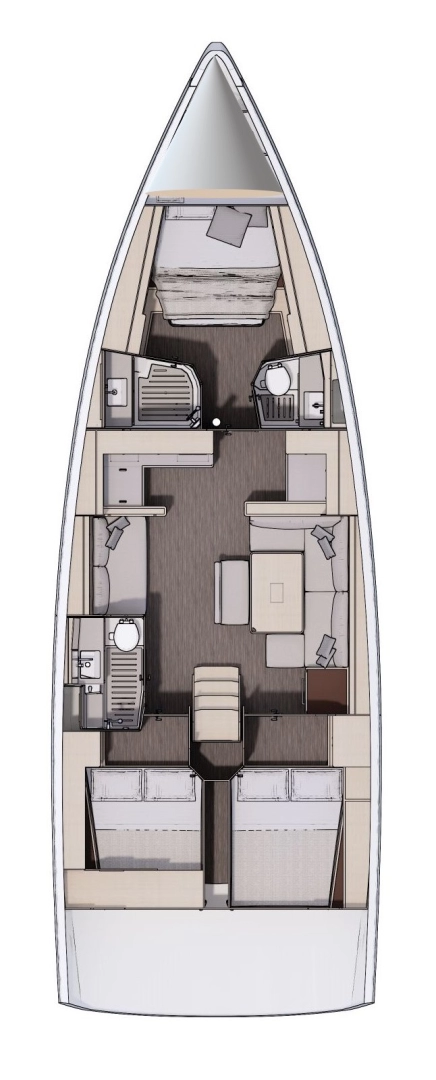 Båtuthyrning Dufour Dufour 470 i Trogir  på Samboat 