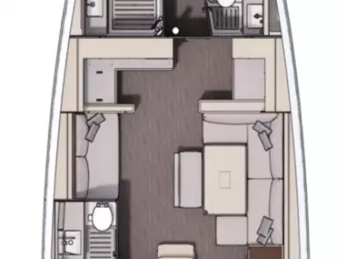 Dufour Dufour 470 charter bareboat eller skeppad i Sukošan